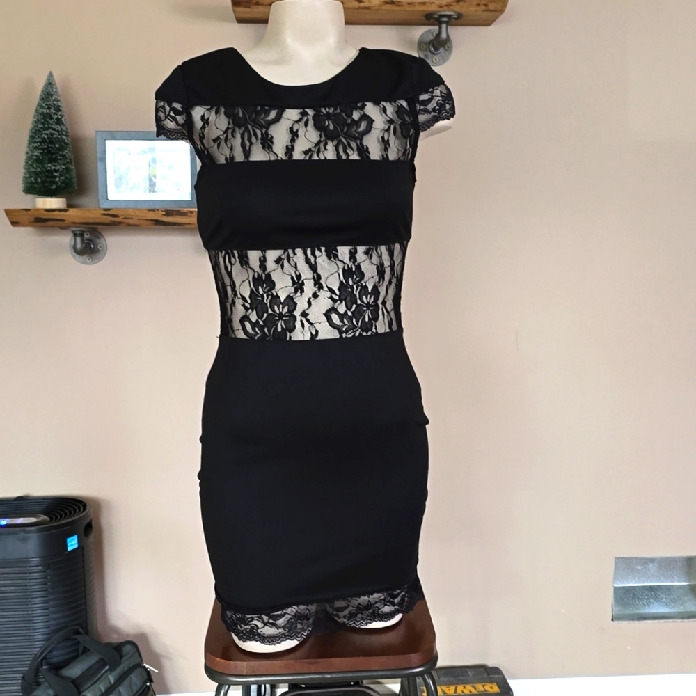 Black and Lace dress